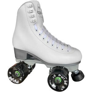 Jackson Ultima Finesse Nylon Lace-Up Roller Skates for Outdoor - White, Size 6